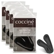 Akcesoria obuwnicze - 4x Zapiętki skórzane do butów heel protector czarne coccine - miniaturka - grafika 1