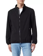 Kurtki męskie - BOSS Męska kurtka puchowa J_Phlox, czarna1, XL - miniaturka - grafika 1