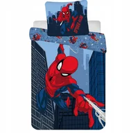 Pościel dla dzieci - Pościel Spider-Man Marvel Blue Miękka bawełna 160x200 cm - miniaturka - grafika 1