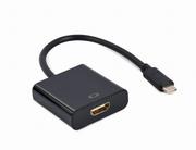 Pozostałe akcesoria sieciowe - GEMBIRD Adapter USB-C do HDMI 4K 60Hz żeński 15 cm A-CM-HDMIF-04 | Darmowa dostawa - miniaturka - grafika 1