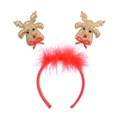 Pozostałe akcesoria świąteczne - Arpex Opaska z Reniferami 1szt SM4757 SM4757 - miniaturka - grafika 1