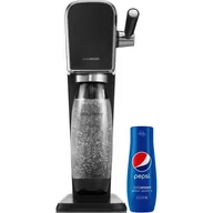 Saturatory - SodaStream Art Black saturator do wody gazowanej z syropem PEPSI 440 ml gratis - miniaturka - grafika 1