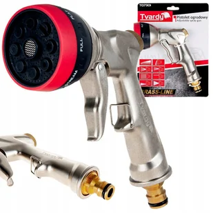 Pistolet ogrodowy 8-funkcji BRASS-LINE 10 - Inne akcesoria do nawadniania - miniaturka - grafika 1