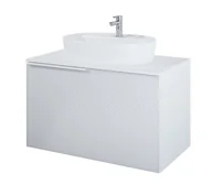 Szafki łazienkowe - Elita Glam szafka 90 1S + 1S biały matt 168381 5907546872274 - miniaturka - grafika 1