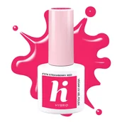 Lakiery hybrydowe - HI HYBRID Lakier hybrydowy 374 Strawberry Red 5ml - miniaturka - grafika 1