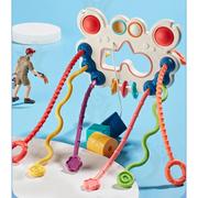 Maty piankowe - Zabawka Sensoryczna Montessori Gryzak Dla Niemowląt I Dzieci Rozwija + Uczy - miniaturka - grafika 1