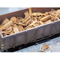 Zardzewiały metalowy złom 100 g - Akcesoria i części modelarskie - miniaturka - grafika 1