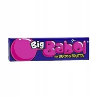 Gumy do żucia, lizaki, dropsy - Gumy owocowe Tutti Frutti 37g - Big Babol - miniaturka - grafika 1