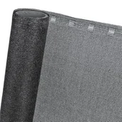 Akcesoria do ogrodzeń - Osłona balkonowa 0,9 x 5 m czarna - miniaturka - grafika 1