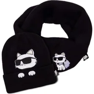 Czapki dla dzieci - Karl Lagerfeld Kids Zestaw - miniaturka - grafika 1