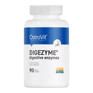 Witaminy i minerały - Ostrovit, Digezyme, Enzymy Trawienne, Suplement Diety, 90 Tab. - miniaturka - grafika 1