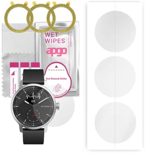 3x Folia hydrożelowa do Withings HWA09 42mm - apgo Smartwatch Hydrogel Protection Ochrona na ekran smartwatcha - Akcesoria do smartwatchy - miniaturka - grafika 1