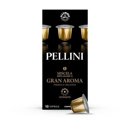 Pellini Kapsułki Nespresso Gran Aroma 10 szt.55g