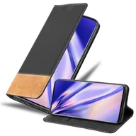 Etui i futerały do telefonów - Etui Cadorabo do Samsung Galaxy S20 PLUS w kolorze CZARNY BRĄZ Etui na telefon komórkowy z magnetycznym zamknięciem, funkcją podstawki i miejscem na kartę Etui Etui ochronne Etui z klapką w stylu książki - miniaturka - grafika 1