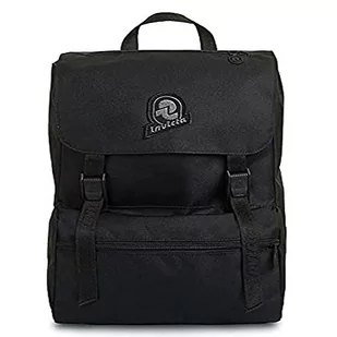 Plecak INVICTA - JOLLY SOLID - MAŁY, czarny - Biuro, podróże i wypoczynek - Kieszeń na PC - Plecak damski - 100% Eco Material - Plecaki - miniaturka - grafika 1