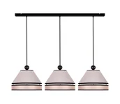 Lampy sufitowe - Duolla - Żyrandol na lince AVIGNON 3xE27/15W/230V beżowy - miniaturka - grafika 1