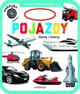 Kolorowanki, wyklejanki - Wiemy coraz więcej. Pojazdy - miniaturka - grafika 1