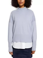 Swetry damskie - ESPRIT Sweter damski, 445/Light Blue Lavender, XS - miniaturka - grafika 1