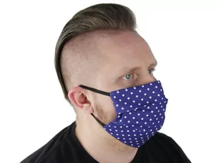 Auntmask, maseczka ochronna granatowa, 1 szt. - Maseczki ochronne i antywirusowe - miniaturka - grafika 1