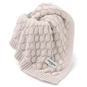 Koce i narzuty dla dzieci - Colorstories, Soft Bamboo, Kocyk bambusowy, Beżowy - miniaturka - grafika 1