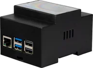Akcesoria do komputerów jednopłytkowych - Raspberry Pi RB-CASEP5-07B akcesorium do zestawów uruchomieniowych Budownictwo mieszkaniowe Czarny RB-CASEP5-07B - miniaturka - grafika 1