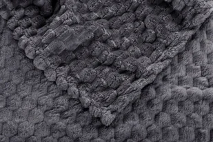 Koc 130 x 160 Flanelowy Design Cindy6 Stal - Koce - miniaturka - grafika 5