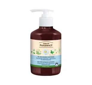 Green Pharmacy, Żel Do Higieny Intymnej Rumianek Lekarski, 370 ml - Żele do higieny intymnej - miniaturka - grafika 1