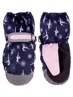 Moda i Uroda OUTLET - Rękawiczki narciarskie dziewczęce jednopalczaste baletnice 12 cm YOCLUB - miniaturka - grafika 1