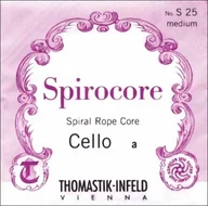 Struny gitarowe - Thomastik Einzelsaite für Cello 3/4 Spirocore - G-Saite Spiralseilkern, Chrom umsponnen, mittel 641252 - miniaturka - grafika 1