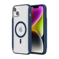 Etui i futerały do telefonów - Incipio AeroGrip etui na telefon MagSafe, smukłe, dopasowane do kształtu i niewiarygodnie ochronne - granatowe/przezroczyste (IPH-2022-MDNYC) - miniaturka - grafika 1