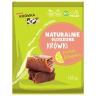 Cukierki - Me Gusto Krówki Karmel i Limonka Słodzone Agawą bezmleczne bezglutenowe BIO 150g - Super Krówka - miniaturka - grafika 1
