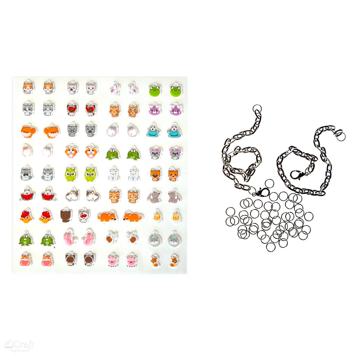 Bransoletki Z Zawieszkami Diy Łańcuszek Zwierzęta