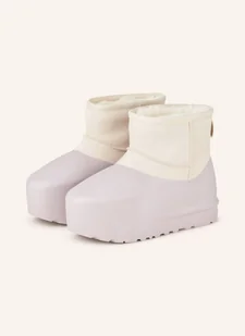 Ugg Botki Classic Mini Pumped weiss - UGG - Botki damskie - miniaturka - grafika 1