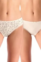 Figi damskie bawełniane (2pack) mini bikini z niskim stanem LPR 540 Key - Majtki damskie - miniaturka - grafika 1