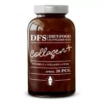 Diet-Food Kolagen + witamina C + Cynk + kwas hialuronowy Suplement diety 30 kaps. - Stawy, mięśnie, kości - miniaturka - grafika 1