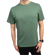Koszulki męskie - T-shirt męski gładki koszulka khaki XXL - miniaturka - grafika 1