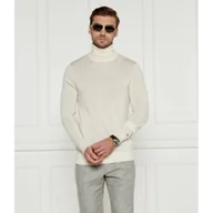 Swetry męskie - Tommy Hilfiger Wełniany golf Regular Fit - miniaturka - grafika 1