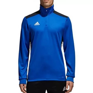 Odzież sportowa dziecięca - Adidas, Bluza dziecięca, Regista 18 TR Top Y CZ8655, niebieski, rozmiar 116 - grafika 1