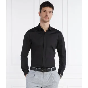 HUGO Koszula Ejinar | Extra slim fit | stretch - Koszule męskie - miniaturka - grafika 1