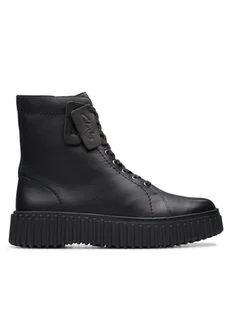 Clarks Botki Torhill Rise 26173870 Czarny - Botki damskie - miniaturka - grafika 1