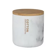 Pojemniki łazienkowe - Pojemnik na chusteczki higieniczne Marble Biały Splendid - miniaturka - grafika 1