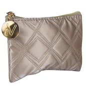 Kosmetyczki, organizery i kuferki - Inter Vion Gold & Black kosmetyczka pikowana mała złota - miniaturka - grafika 1