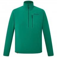 Kurtki męskie - Berghaus Męska kurtka polarowa Prism Micro Polartec z zamkiem do połowy, zielona (Meadow Green), M - miniaturka - grafika 1