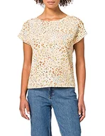 Koszulki i topy damskie - s.Oliver Damska koszulka 120.10.105.12.130.2063908, Sunlight Yellow Aop, 34 - miniaturka - grafika 1