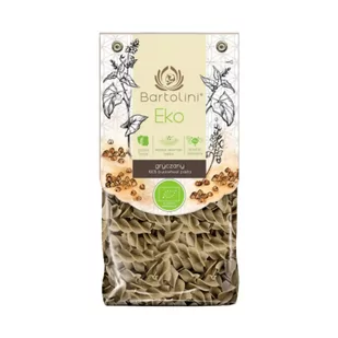 Bartolini Makaron Gryczany Świderek BIO 250g - - Makaron - miniaturka - grafika 1
