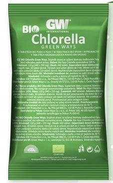 Chlorella tabletki 440 szt. 110g 1 saszetka