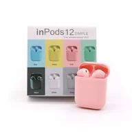 Słuchawki - inPods 12 POWERBANK KOLORY - miniaturka - grafika 1