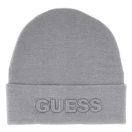 Czapki damskie - Damska Czapka zimowa GUESS BEANIE AW5179POL01-GRY – Szary - miniaturka - grafika 1
