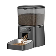 Miski dla psów - Inteligentny dozownik karmy Oneisall PFD001 Pro (czarny) Oneisall - miniaturka - grafika 1