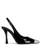 Sandały damskie - Nine West Sandały WFA3376-1 Czarny - miniaturka - grafika 1